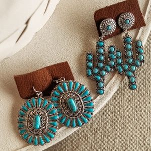 Turquoise Earrings NWT